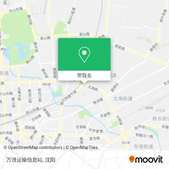 万强运输信息站地图