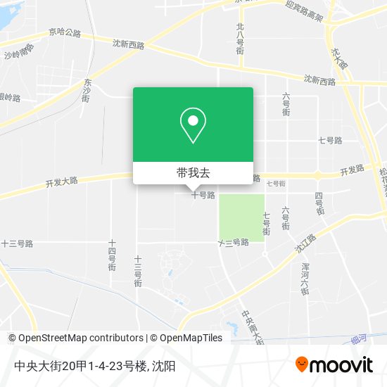中央大街20甲1-4-23号楼地图