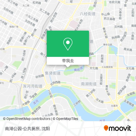 南湖公园-公共厕所地图
