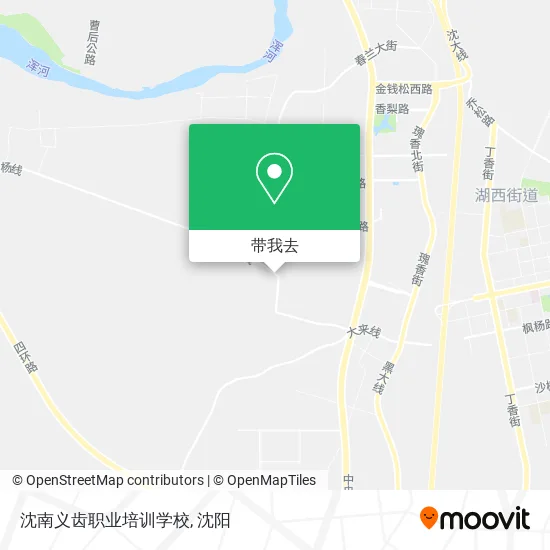沈南义齿职业培训学校地图
