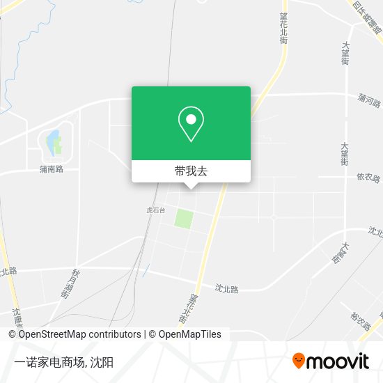 一诺家电商场地图