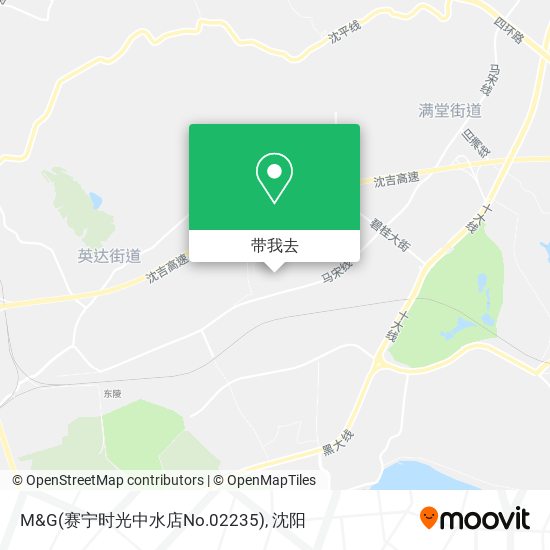 M&G(赛宁时光中水店No.02235)地图
