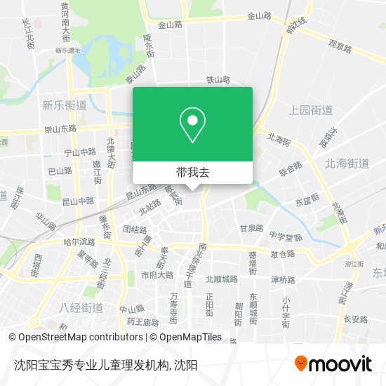 沈阳宝宝秀专业儿童理发机构地图