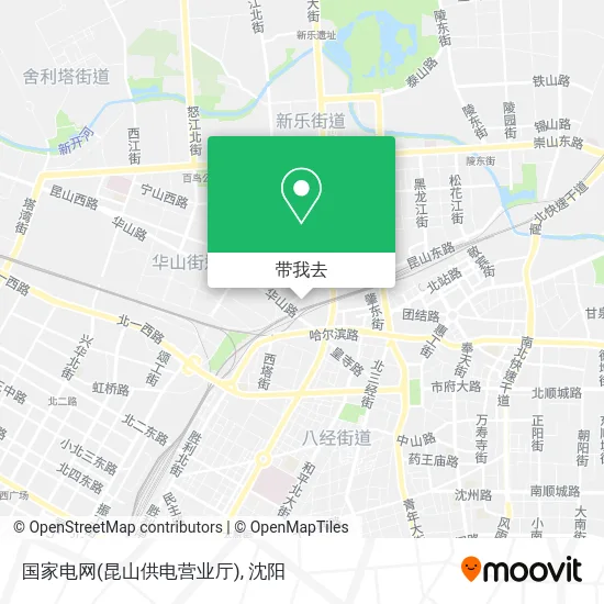 国家电网(昆山供电营业厅)地图