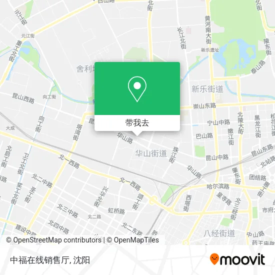 中福在线销售厅地图