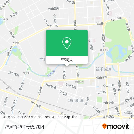 淮河街45-2号楼地图