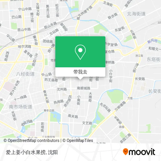 爱上姜小白水果捞地图