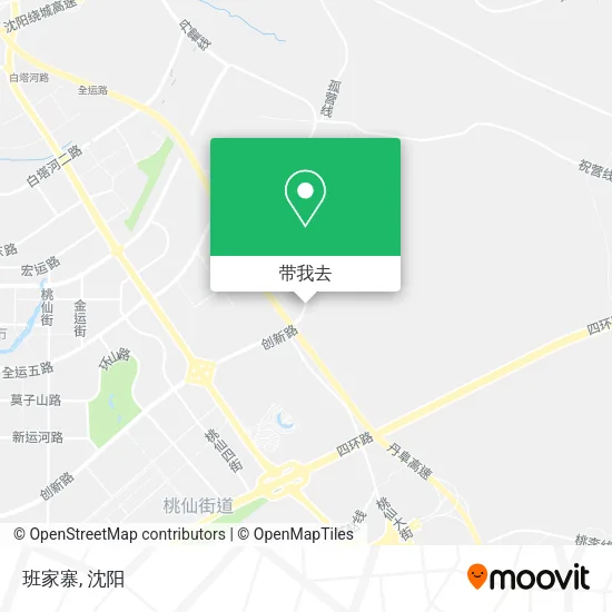 班家寨地图