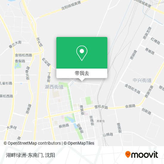 湖畔绿洲-东南门地图