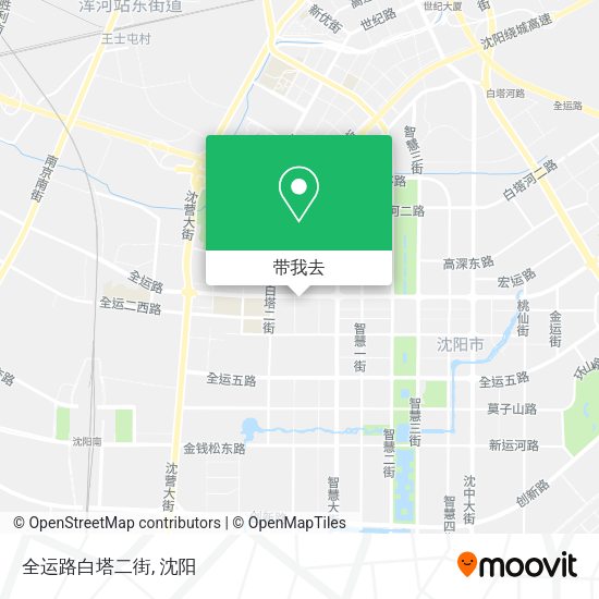 全运路白塔二街地图