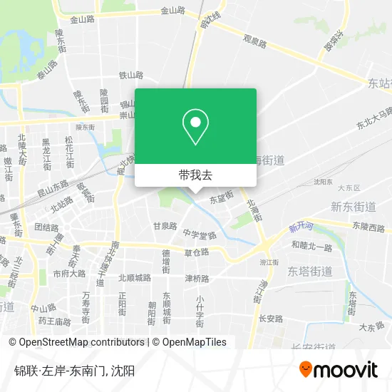 锦联·左岸-东南门地图
