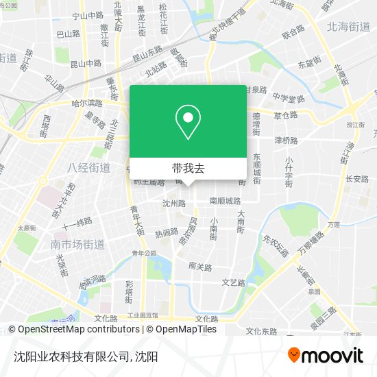 沈阳业农科技有限公司地图