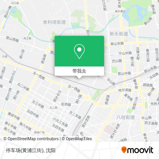 停车场(黄浦江街)地图