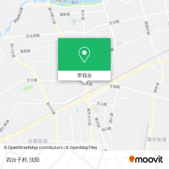 四台子村地图