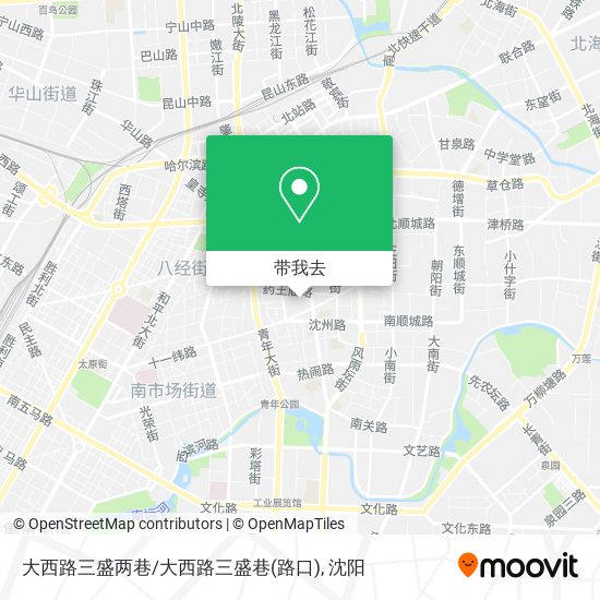 大西路三盛两巷/大西路三盛巷(路口)地图