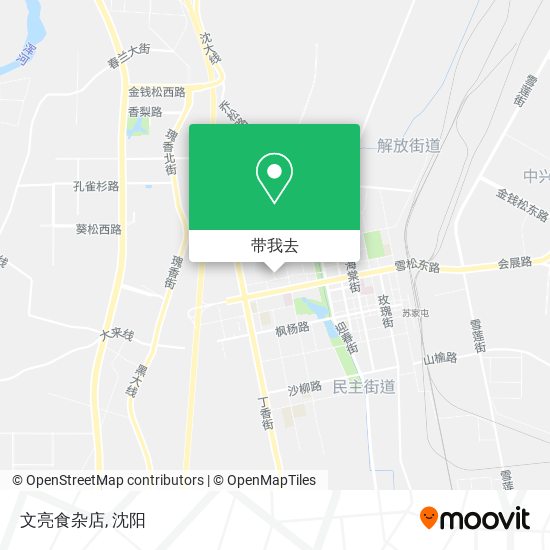 文亮食杂店地图