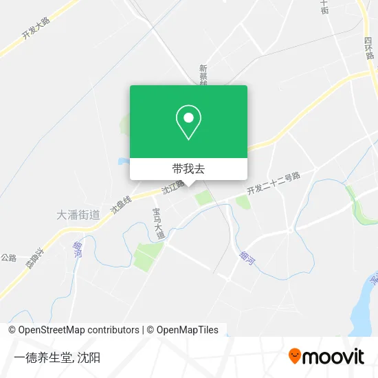 一德养生堂地图