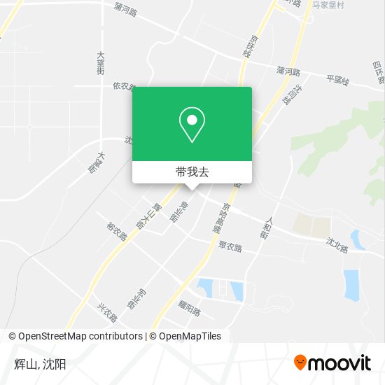 辉山地图
