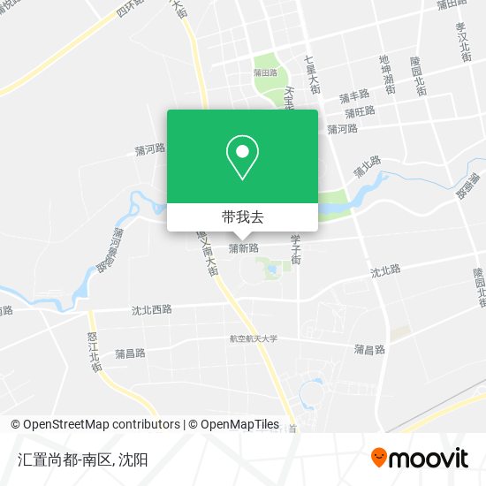 汇置尚都-南区地图