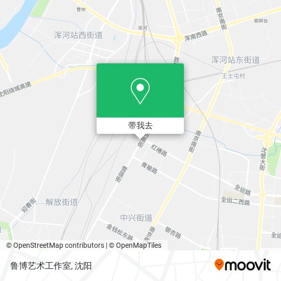 鲁博艺术工作室地图