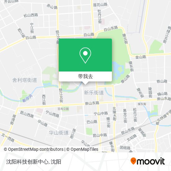沈阳科技创新中心地图