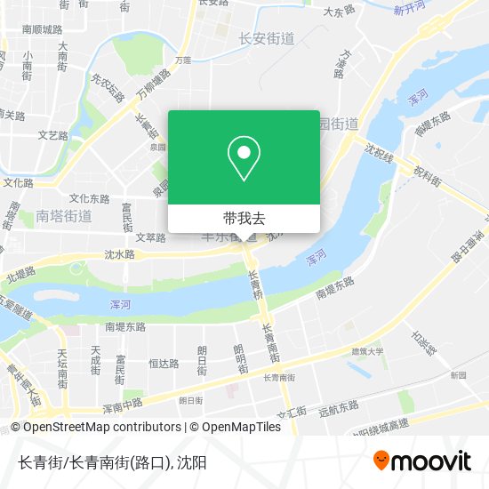 长青街/长青南街(路口)地图
