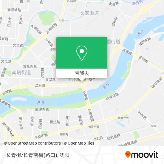 长青街/长青南街(路口)地图
