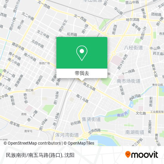 民族南街/南五马路(路口)地图
