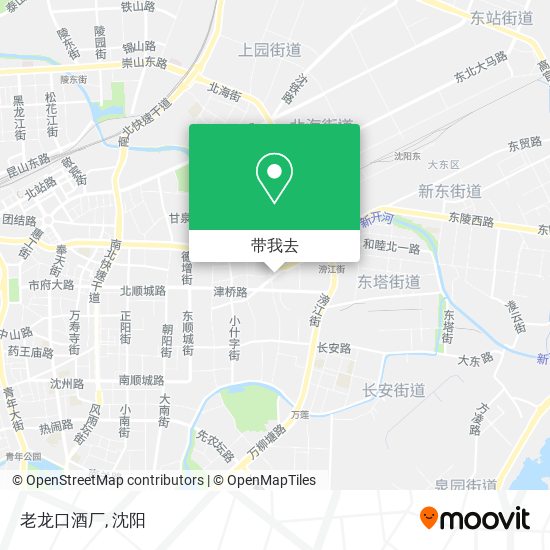 老龙口酒厂地图
