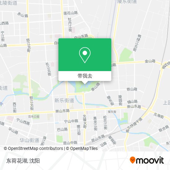 东荷花湖地图