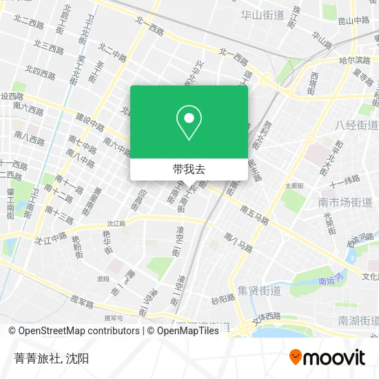 菁菁旅社地图