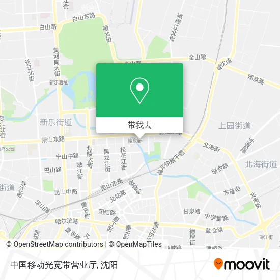中国移动光宽带营业厅地图