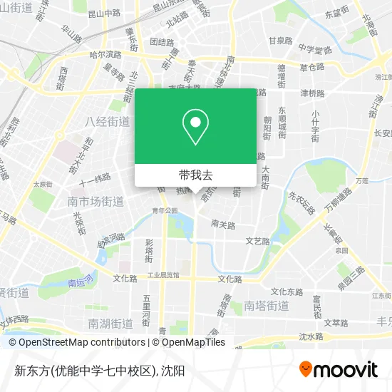 新东方(优能中学七中校区)地图