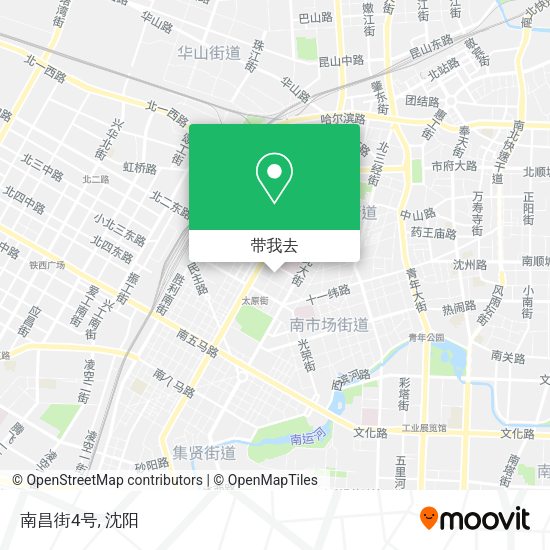 南昌街4号地图