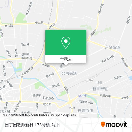 园丁园教师新村-178号楼地图