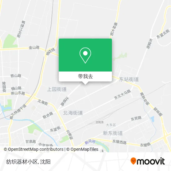 纺织器材小区地图
