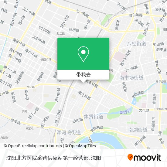 沈阳北方医院采购供应站第一经营部地图