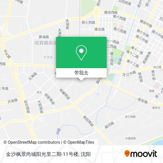 金沙枫景尚城阳光里二期-11号楼地图