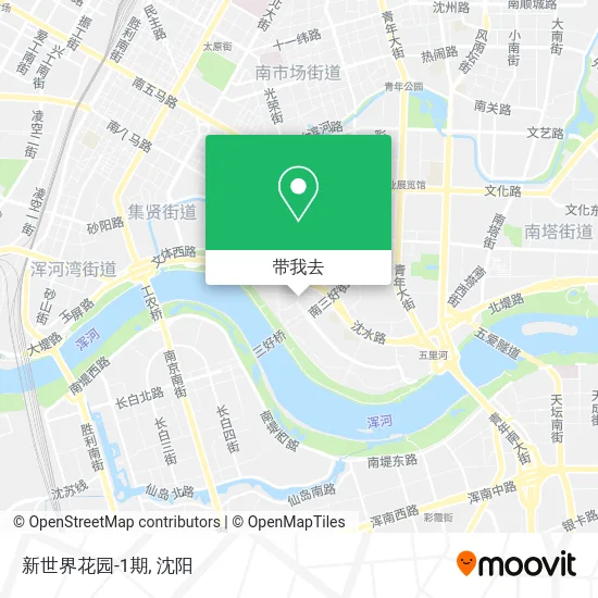 新世界花园-1期地图