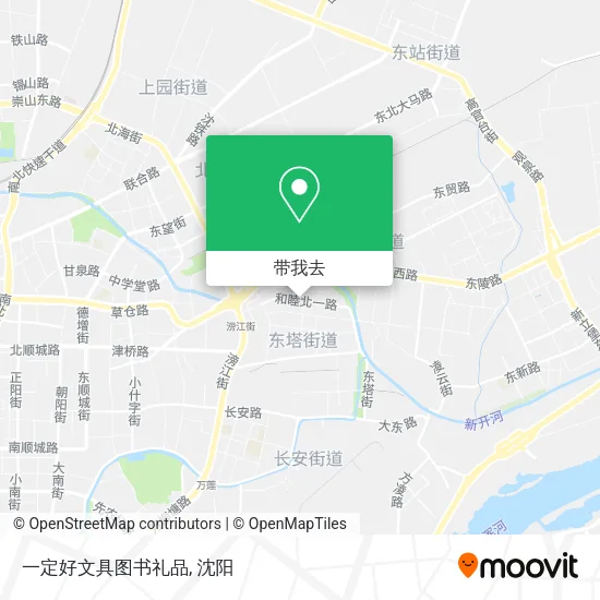 一定好文具图书礼品地图