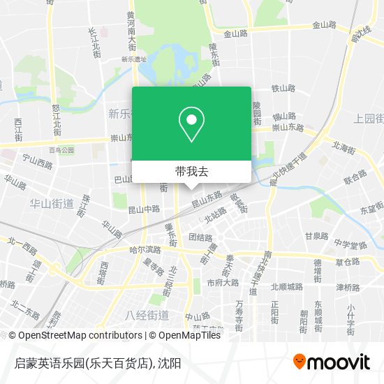 启蒙英语乐园(乐天百货店)地图