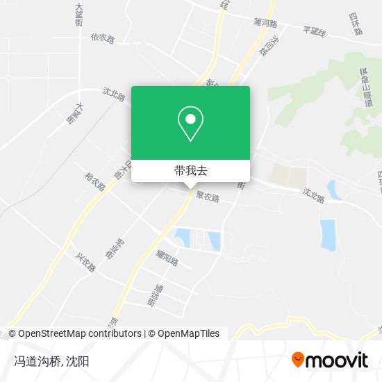 冯道沟桥地图