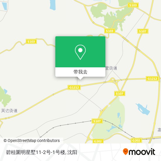 碧桂圜明星墅11-2号-1号楼地图