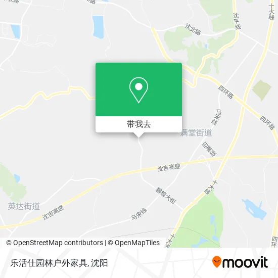 乐活仕园林户外家具地图