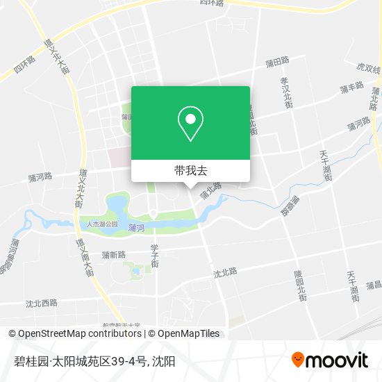碧桂园·太阳城苑区39-4号地图