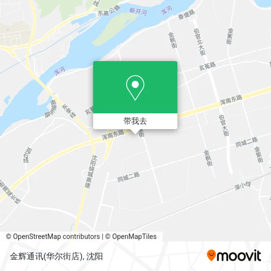金辉通讯(华尔街店)地图