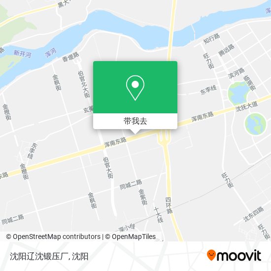 沈阳辽沈锻压厂地图