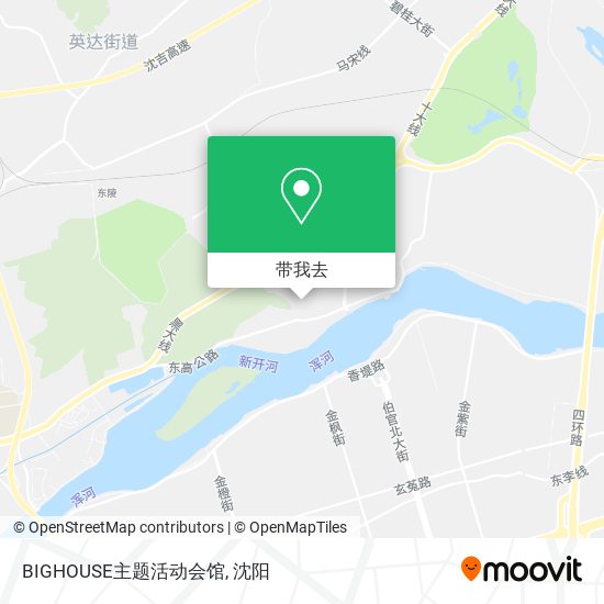 BIGHOUSE主题活动会馆地图