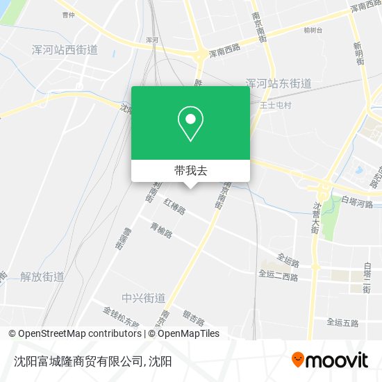 沈阳富城隆商贸有限公司地图