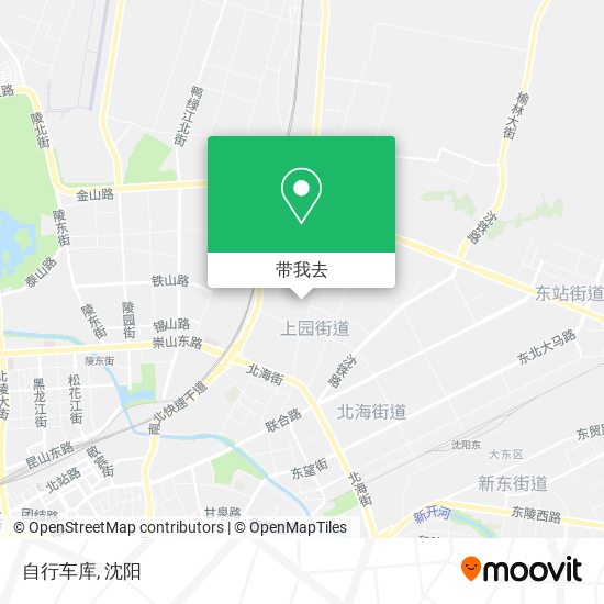 自行车库地图